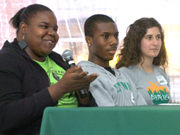 FoodChange EatWise Teen Speakers at Baum Forum Schools Food and Gardening