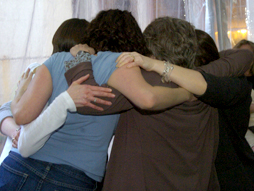 Group Hug at the end of the Conference: Baum Forum Schools Food and Gardening