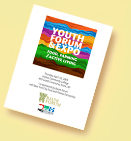 Youth Forum and Expo 2009_program cover